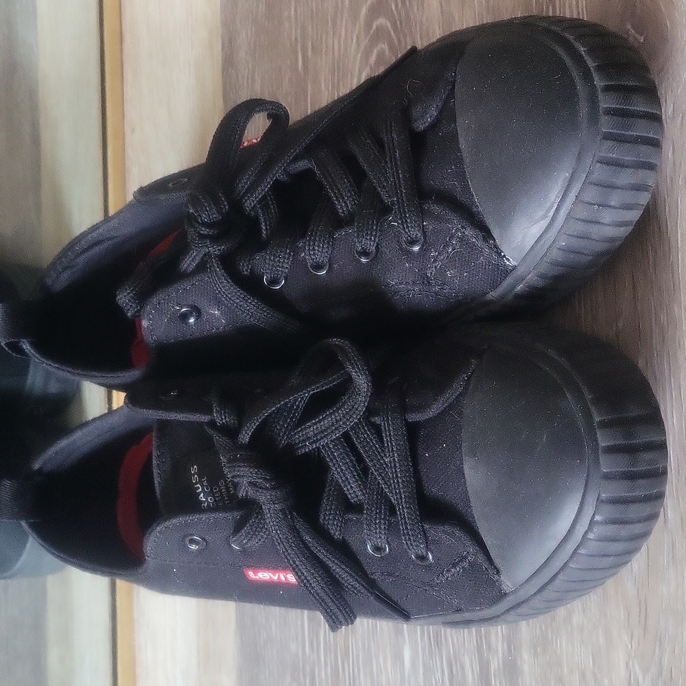 Black Ankle Levi's